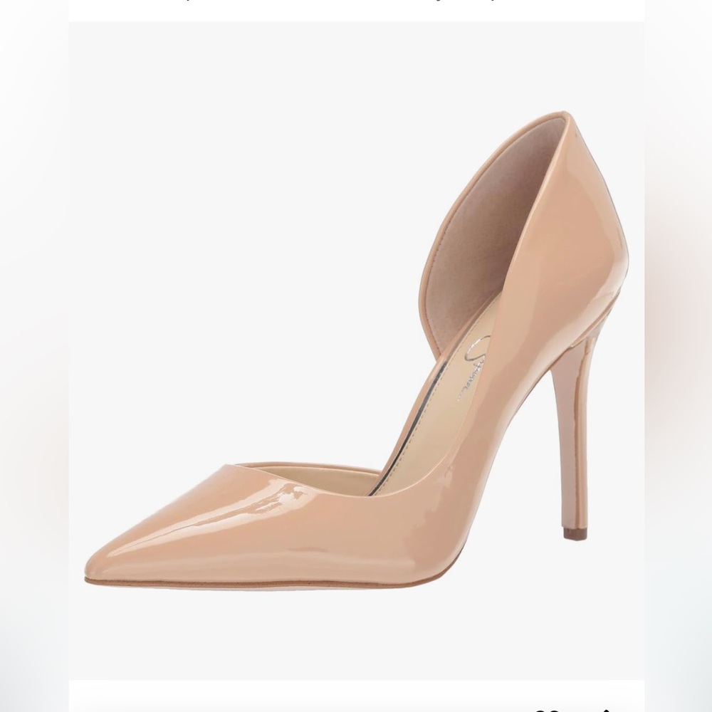 Jessica Simpson | Prizma Patent d'Orsay Pumps | Nude | Women’s 6